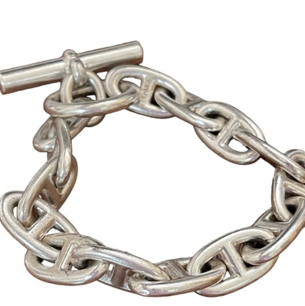 💕❌️SOLD❌️HP💕Hermès Chaine D'Ancre Bracelet💕 - Picture 2 of 7